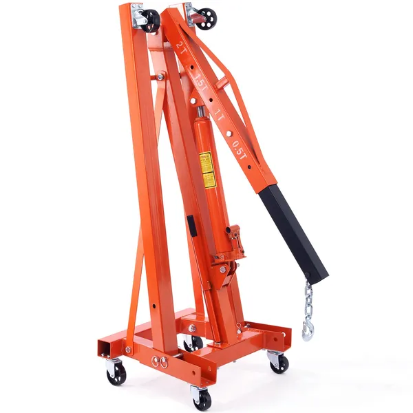 Engine Hoist Crane - VEVOR Hydraulischer Motorzug mit Hebel, 2