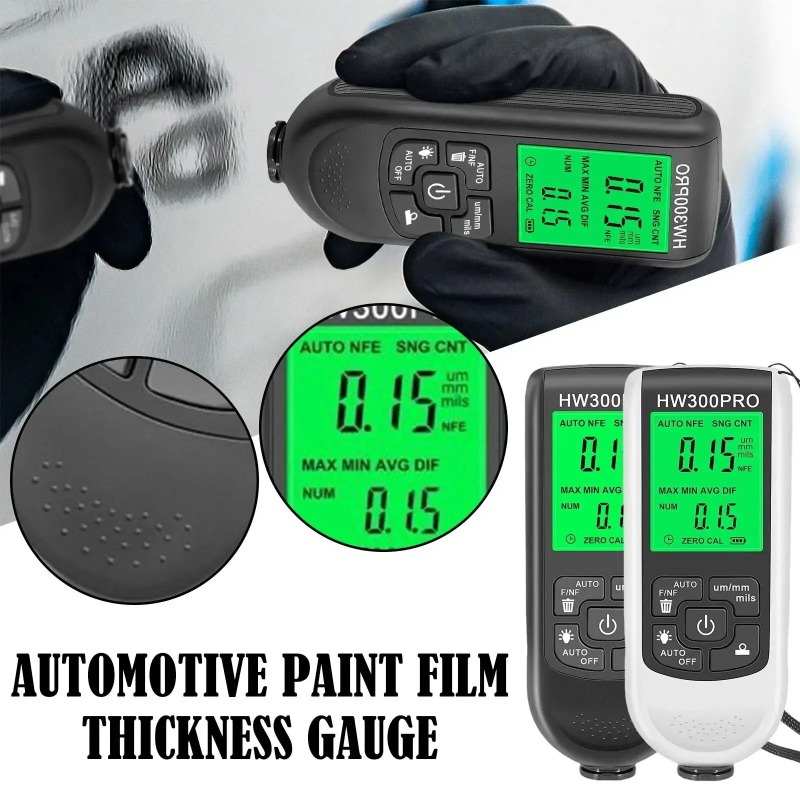 Paint Thickness Gauge - HW-300PRO Autolack Film Automatische Dicke Gauge