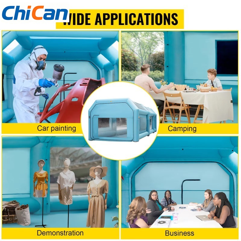 Inflatable Paint Booth - 【Heißer Verkauf】 Aufblasbare Lackierkabine Auto-Lackierzelt mit