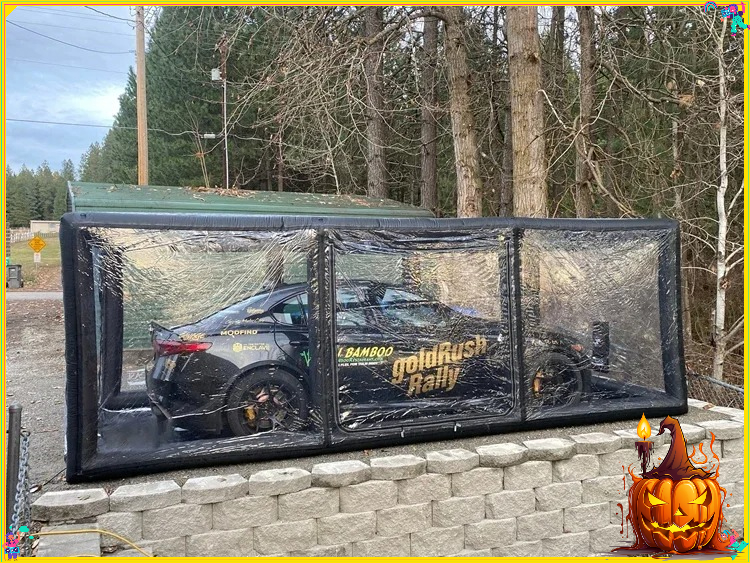 Inflatable Paint Booth - Luftdichte Kabine, aufblasbare Spritzkabine für Autoabdeckung,