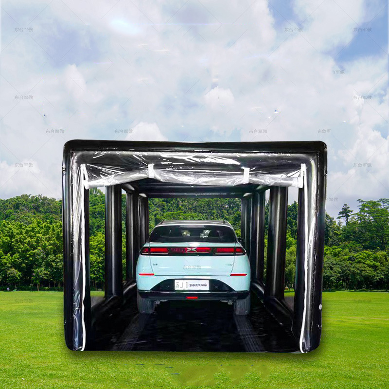 Inflatable Paint Booth - Tragbares PVC-Aufblasbares Auto-Garagenzelt Stabile Auto-Lackierkabine Aufblasbares