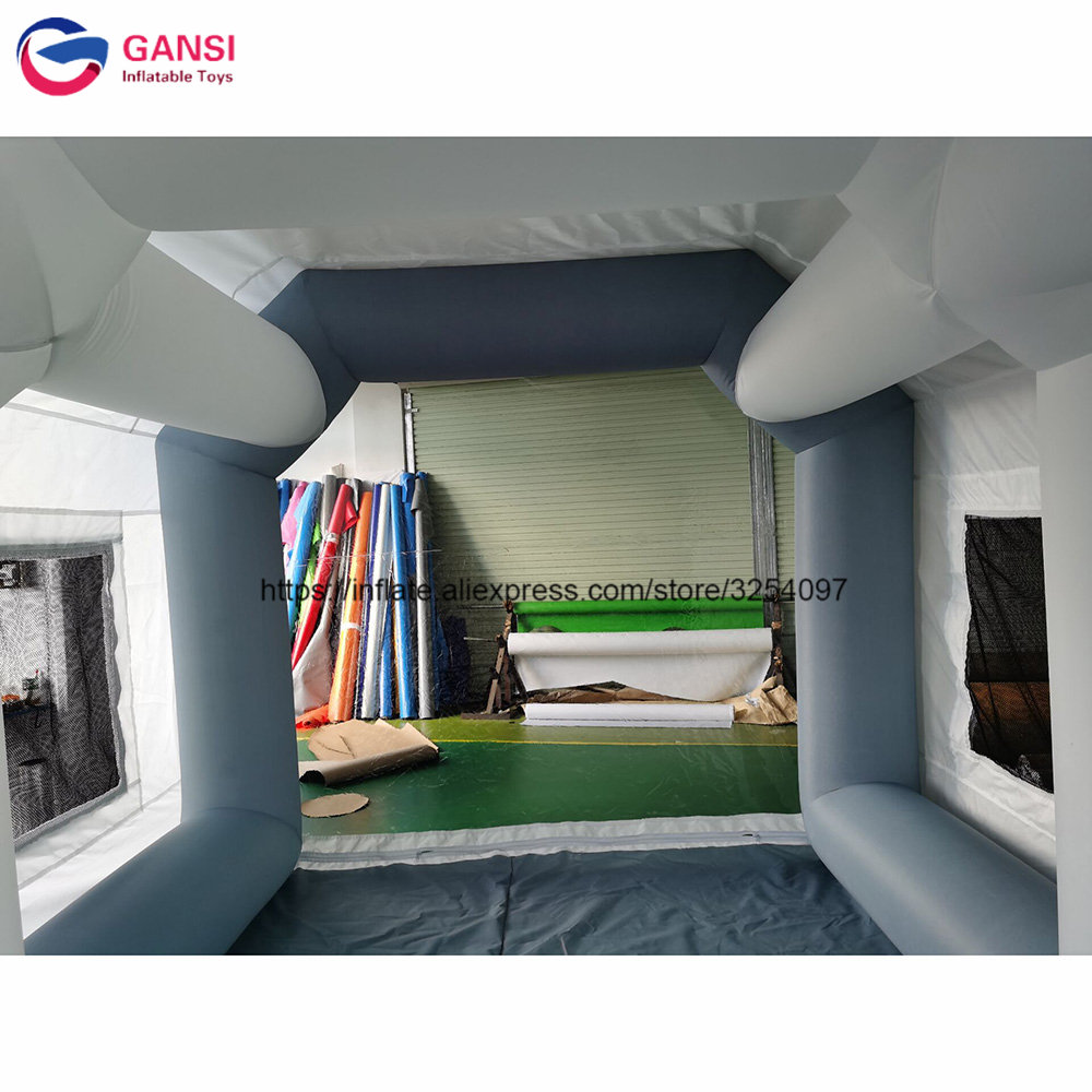 Inflatable Paint Booth - Aufblasbares Lackierzelt aus Oxford-Gewebe, aufblasbare Spritzlackierkabine
