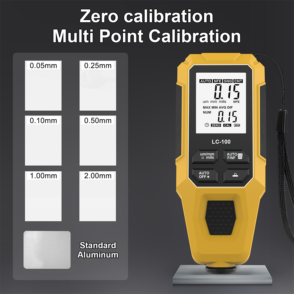 0-2000µm Beschichtungsdickenme – Paint Thickness Gauge Bewertung und Preis