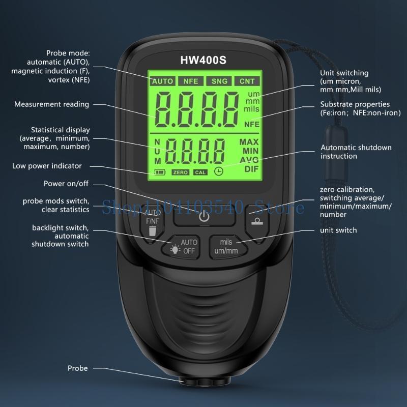 02DC Digitales Lackdickenmessg – Paint Thickness Gauge Bewertung und Preis