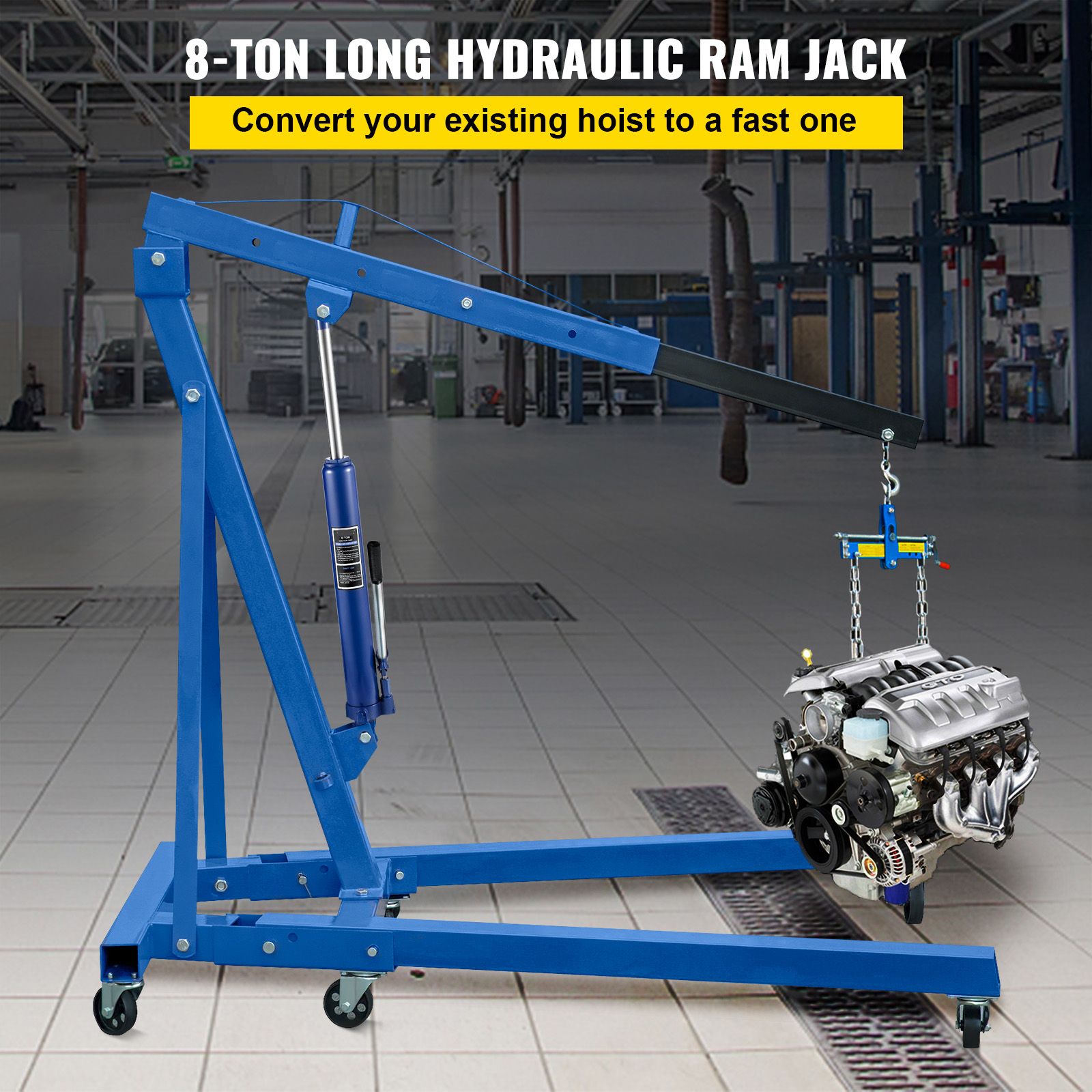 Hydraulischer Langhub-Wagenheb – Engine Hoist Crane Bewertung und Preis