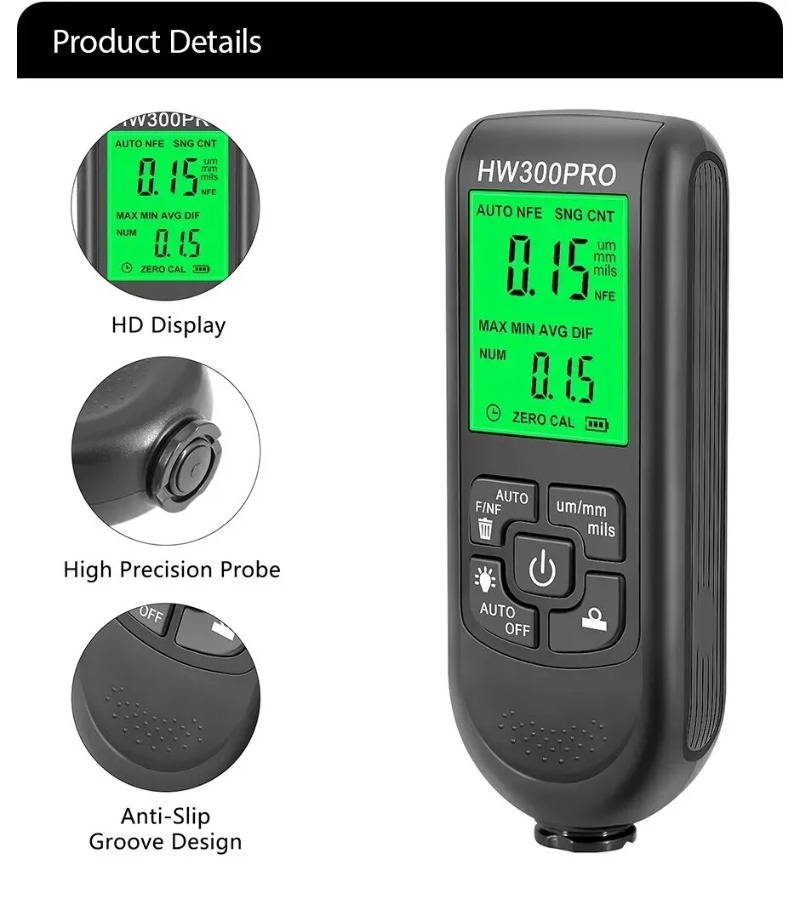 HW-300PRO Autolack Film Automa – Paint Thickness Gauge Bewertung und Preis