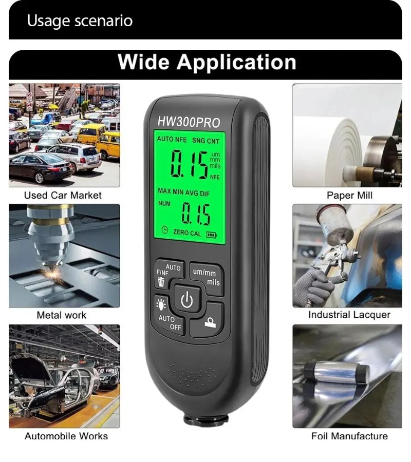 HW-300PRO Autolack Film Automa – Paint Thickness Gauge Bewertung und Preis