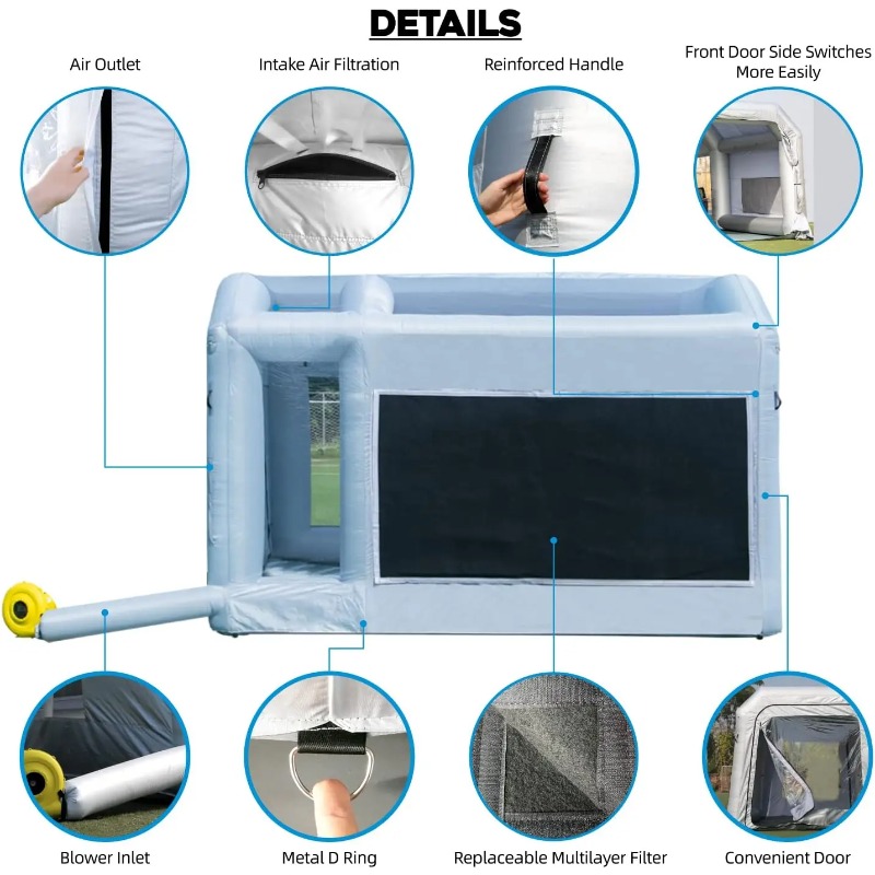 【Heißer Verkauf】 Langlebige au – Inflatable Paint Booth Bewertung und Preis